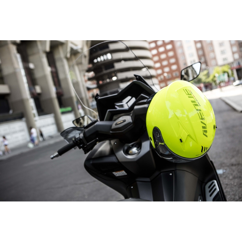 MT Avenue SV nyitott bukósisak fluo sárga kiárusítás