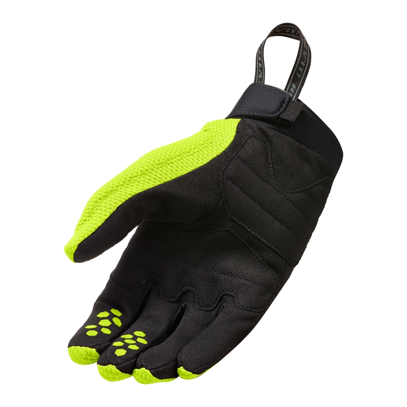 Revit Massif motoros kesztyű fluo sárga