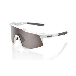 100% SPEEDCRAFT Matte White fehér-szürke napszemüveg (ezüst lencse)