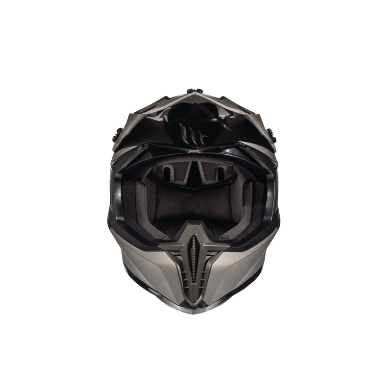 Motocross sisak MT Falcon Karson fekete matt