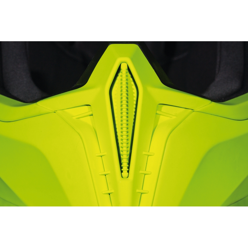 Motocross sisak MT Falcon Karson fluo sárga matt