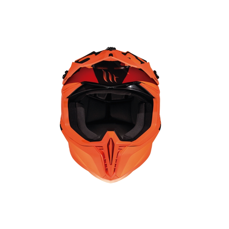 Motocross sisak MT Falcon Karson fluo narancs matt