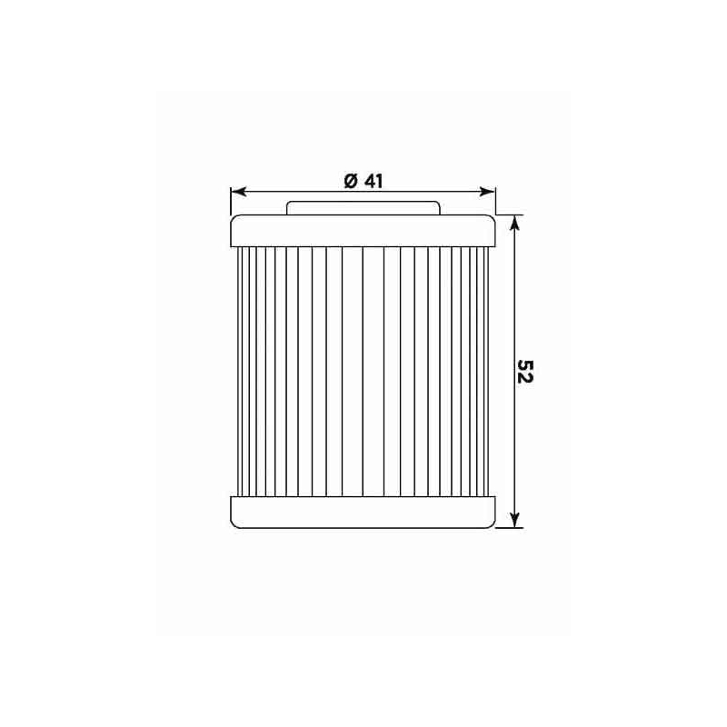 Olajszűrő MIW (alt. HF157)
