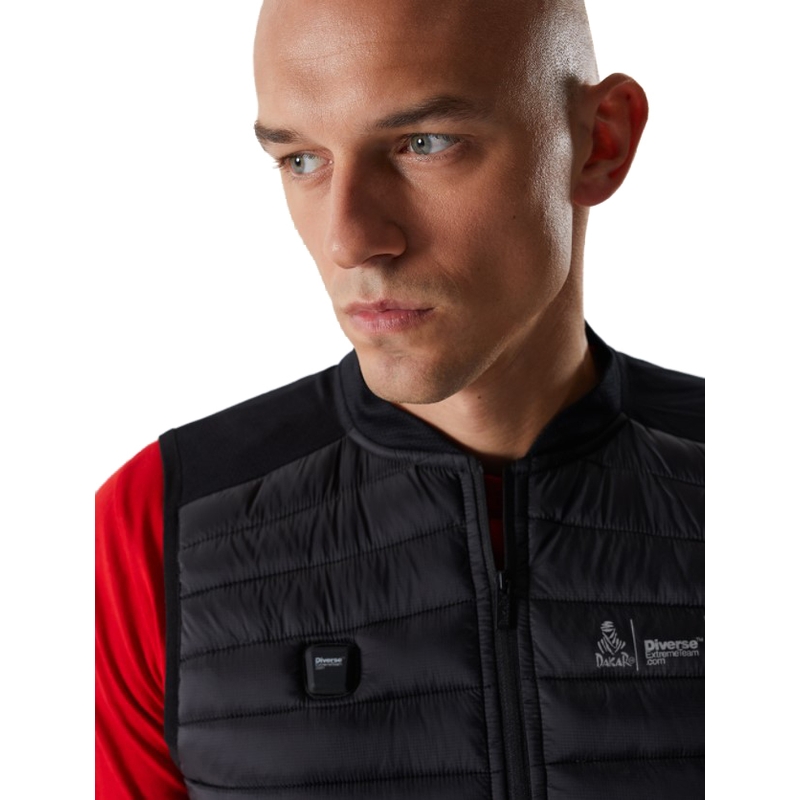 Steppelt mellény DAKAR VE Hőfekete kiárusítás