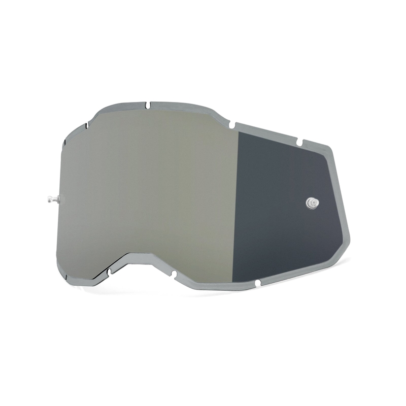 100% Injected Racecraft 2/Accuri 2/Strata 2 plexi szürke tükrös (Anti-fog)