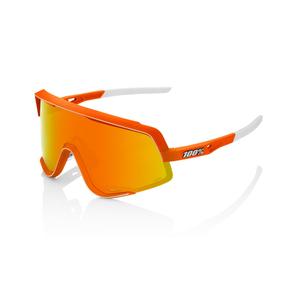 100% GLENDALE Soft Tact Neon Orange narancssárga-fehér napszemüveg (HIPER narancssárga lencse)