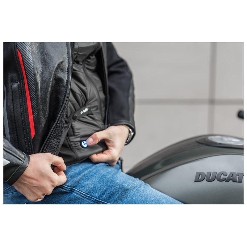 Shima Powerheat Vest fűthető mellény fekete-piros
