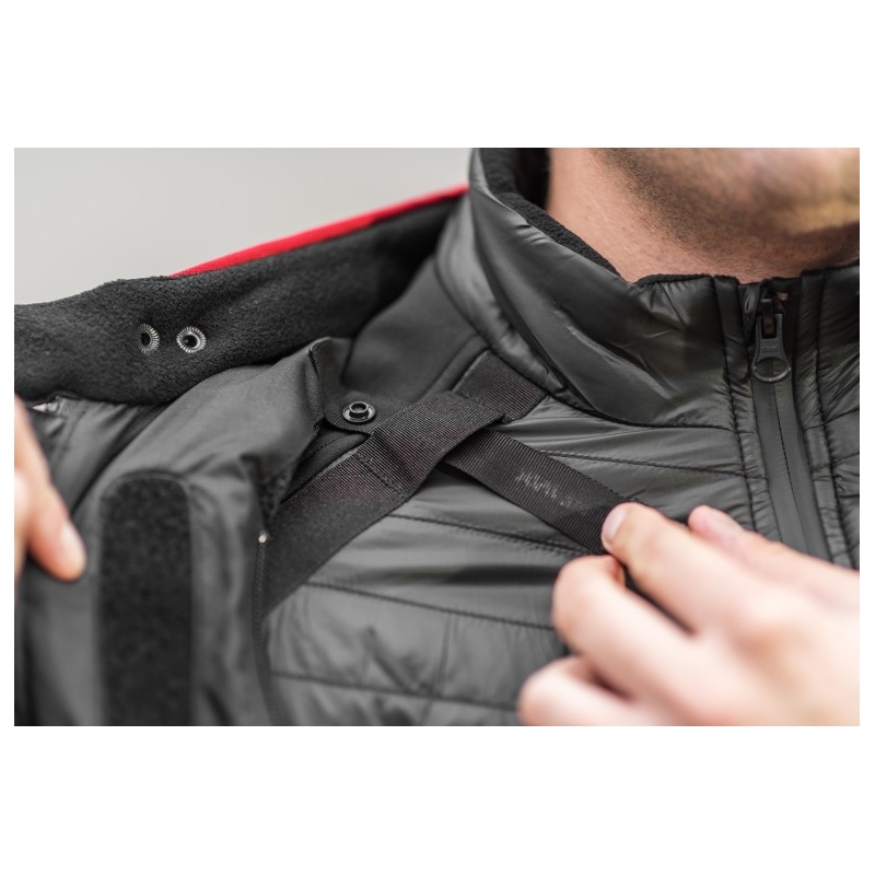Shima Powerheat Vest fűthető mellény fekete-piros