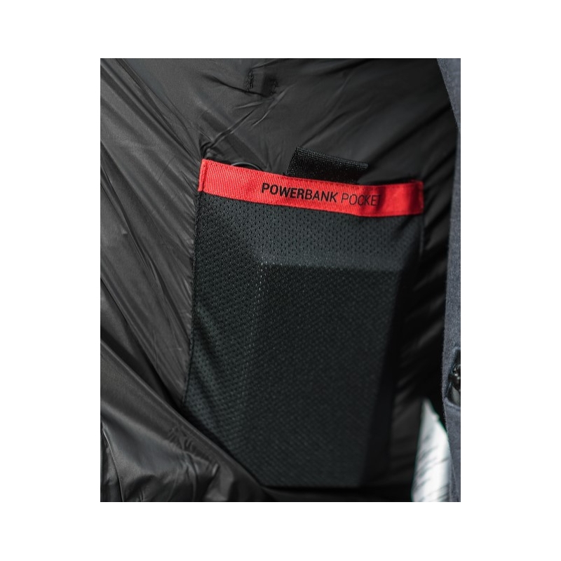 Shima Powerheat Vest fűthető mellény fekete-piros