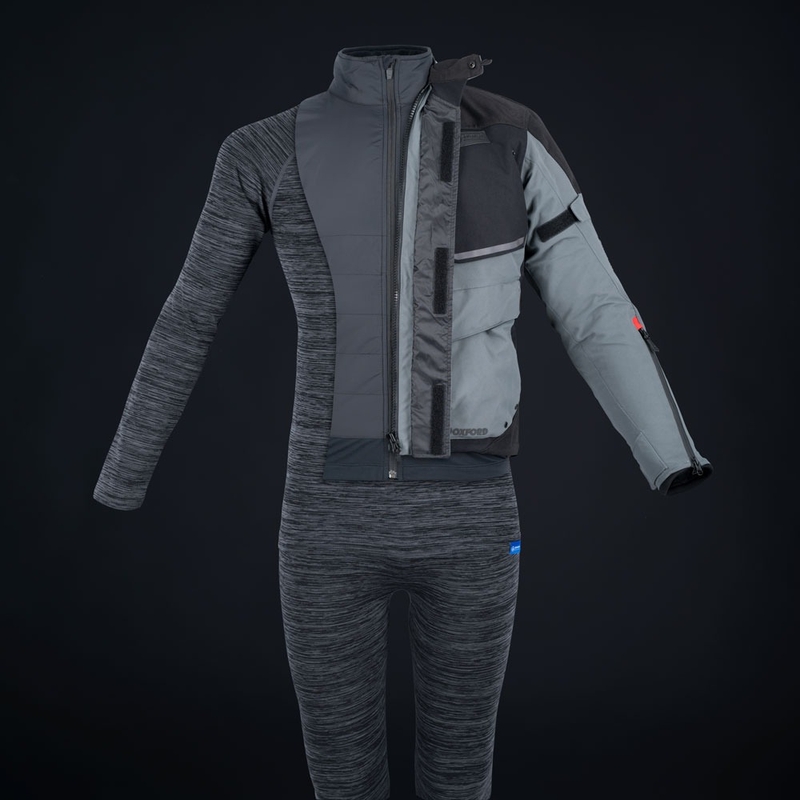 Oxford Advanced Base Layer termo alsó fekete-szürke
