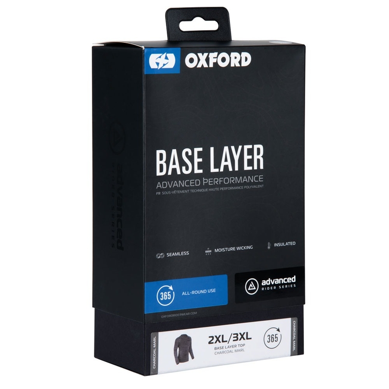 Oxford Advanced Base Layer termo alsó fekete-szürke