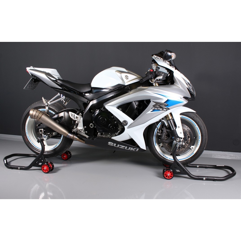 R-TECH EVO motorkerékpár állvány készlet (elülső + hátsó kerekekkel)