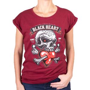 Black Heart Romantic Lover Ext női póló piros