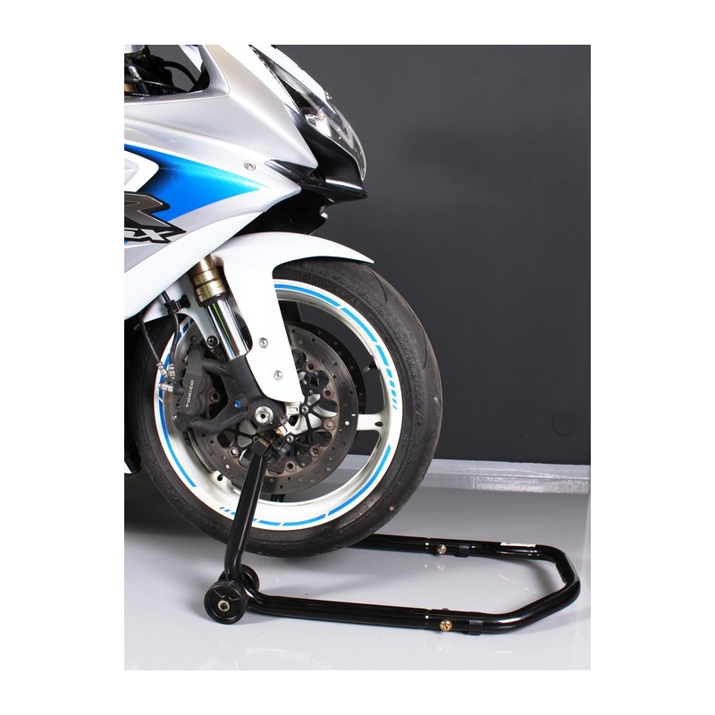 Elülső és hátsó motorállvány készlet kerekekkel - fekete - II. minőség