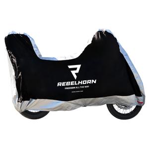 Rebelhorn Cover II Top Box motoros ponyva fekete-ezüst