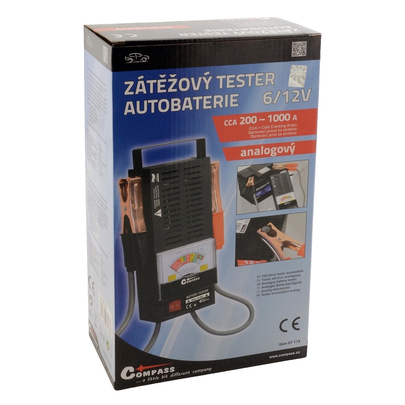 ANALOG autó akkumulátor terhelési teszter