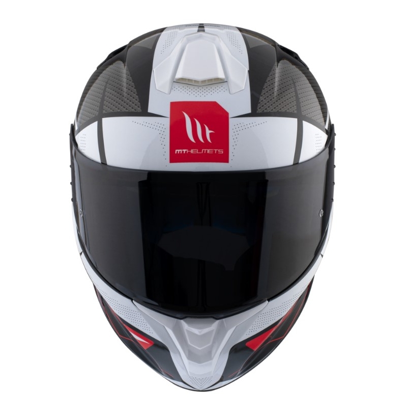 MT FF106 Pro Targo Pro Podium B0 zárt bukósisak fekete-fehér kiárusítás