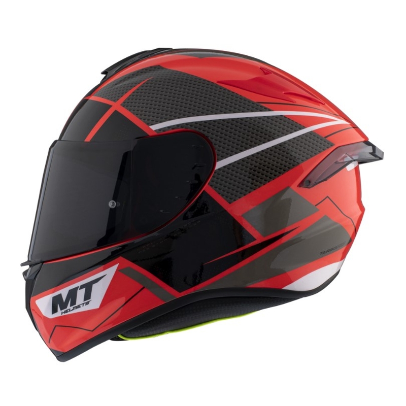 MT FF106 Pro Targo Pro Podium D5 zárt bukósisak piros-fekete kiárusítás