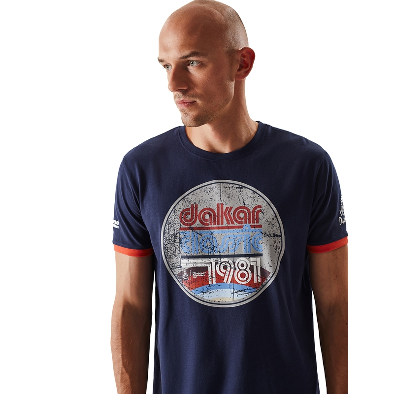 Póló DAKAR Classic sötétkék