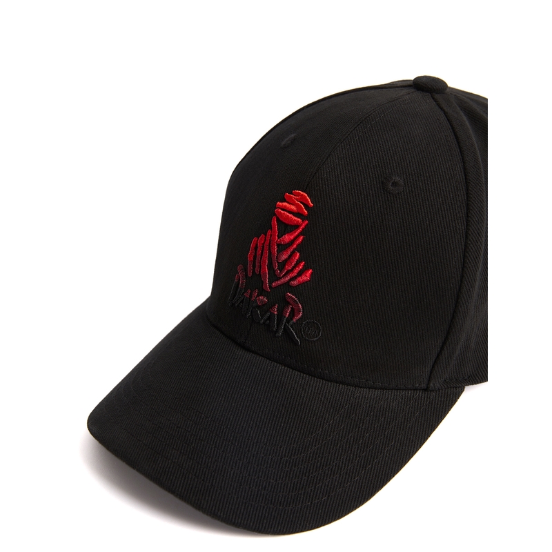 DAKAR Navi V baseball sapka fekete-piros