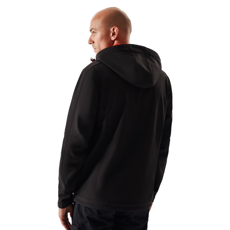 Férfi softshell kabát DAKAR Sotix piros-fekete