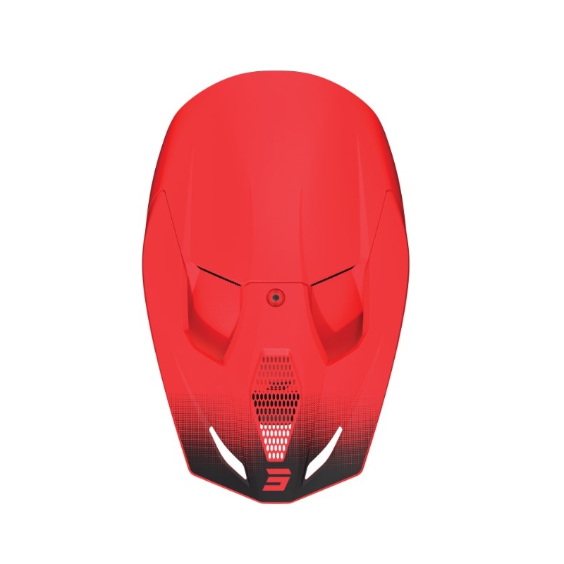 Shot Race Raw motocross bukósisak fekete-piros