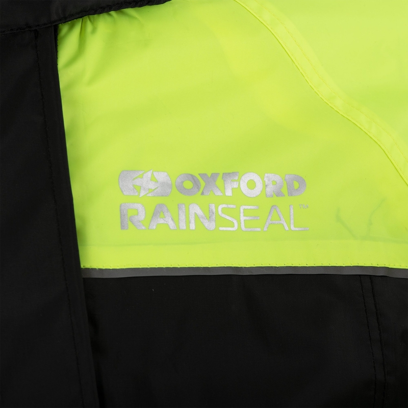 Oxford Rain Seal 22 esőkabát fekete-fluo sárga