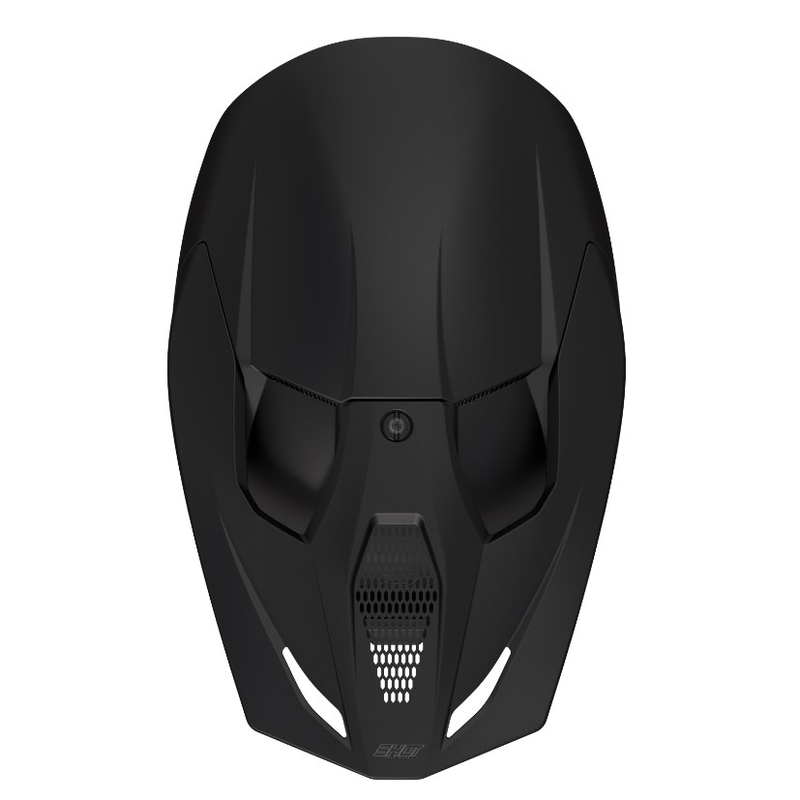 Shot Race Solid motocross bukósisak fekete kiárusítás