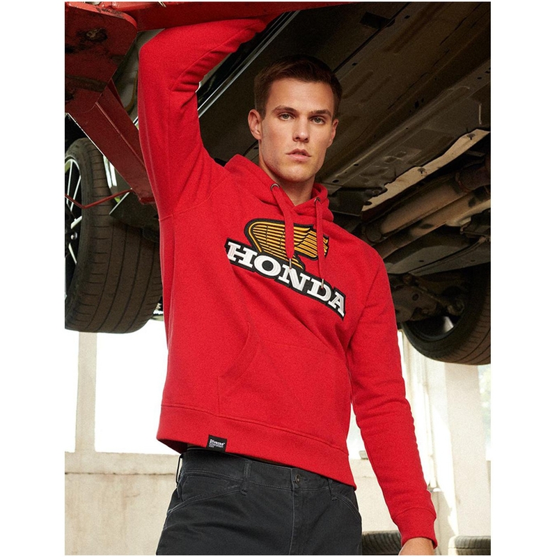 HONDA Dext 0322 férfi pulóver piros