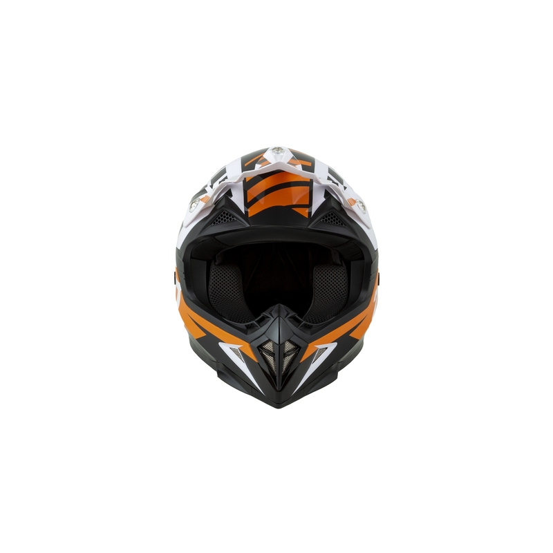 ZED X1.9D gyerek motocross bukósisak narancssárga-fekete-fehér