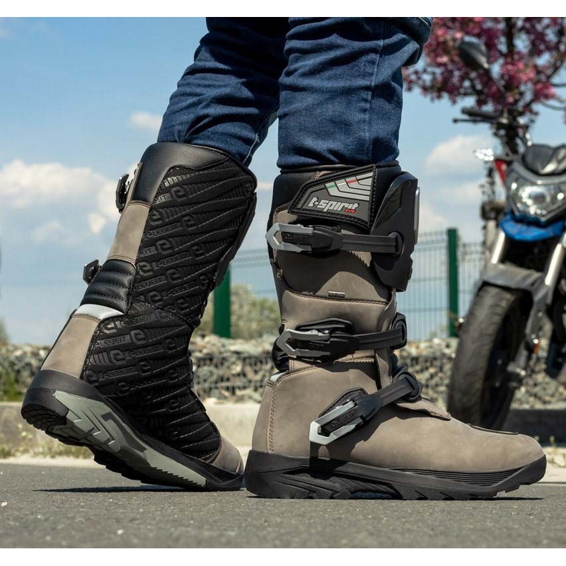 Eleveit T Spirit Evo WP motoros csizma barna
