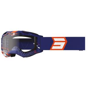 Shot Assault 2.0 Drop motocross szemüveg narancssárga-fehér-kék