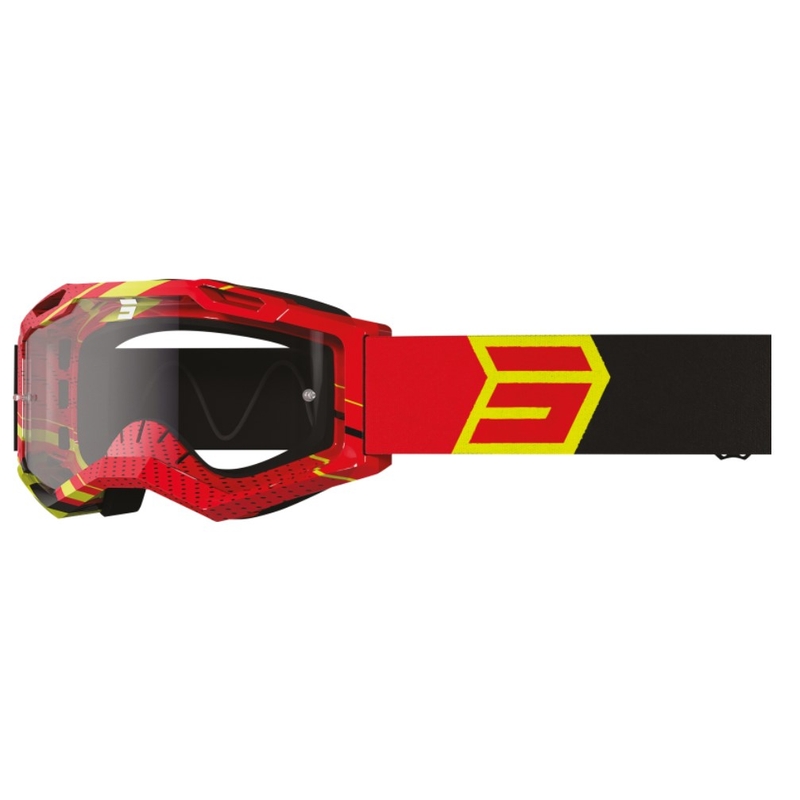 Shot Assault 2.0 Drop motocross szemüveg sárga-fekete-piros