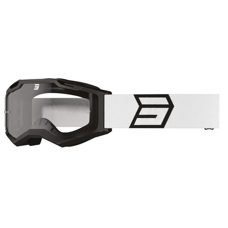 Shot Assault 2.0 Solar motocross szemüveg fekete-fehér