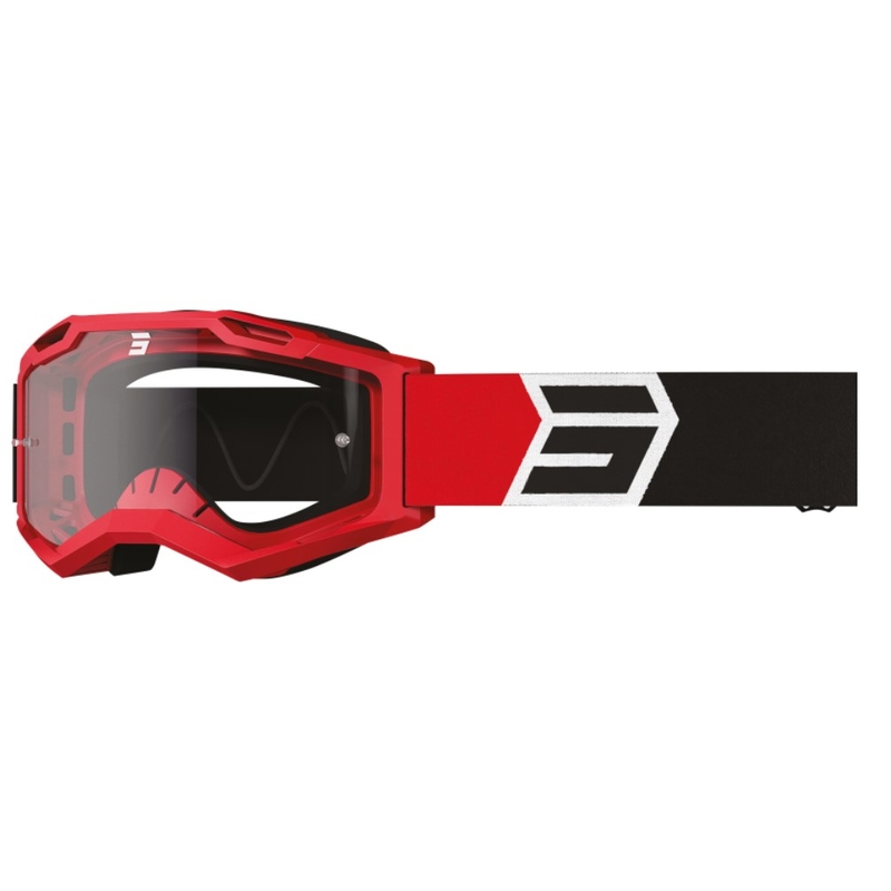 Shot Assault 2.0 Solar motocross szemüveg fekete-piros