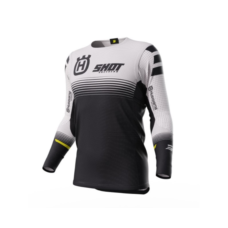 Shot Aerolite Husqvarna LE motocross mez fehér-fekete akció kiárusítás