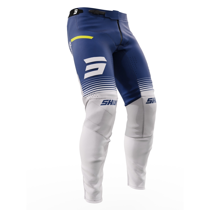 Shot Aerolite Husqvarna LE 2023 motocross nadrág fehér-kék kiárusítás
