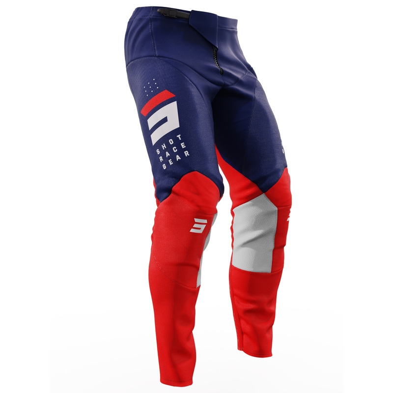 Shot Contact Camo 2.0 motocross nadrág piros-kék kiárusítás