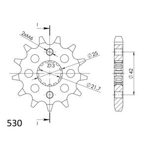 Első lánckerék SUPERSPROX CST-513:14 14 fogak,530