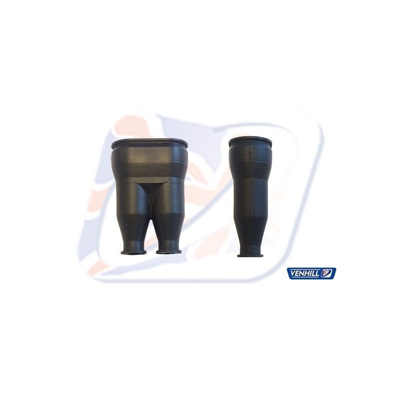 Street bike throttle twin rubber boot Venhill