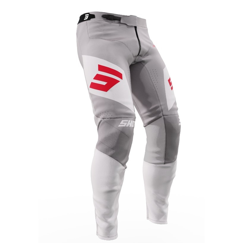 Shot Aerolite Ultima motocross nadrág piros-fehér-szürke