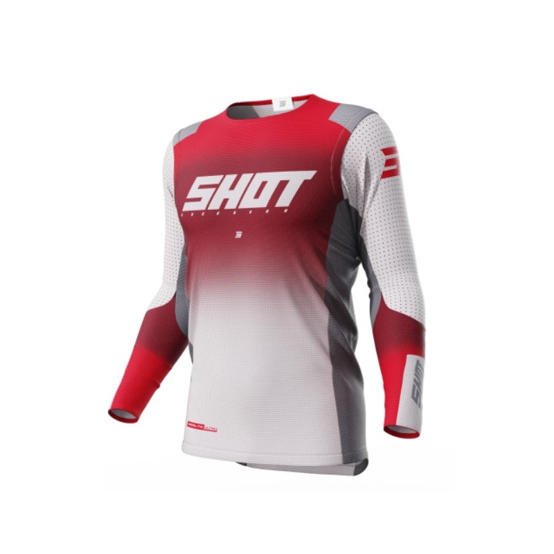 Shot Aerolite Ultima motocross mez szürke-fehér-piros