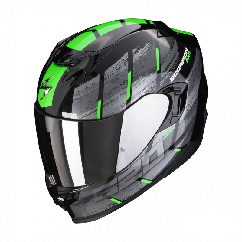 Integrální přilba na motorku Scorpion EXO-520 EVO Air Maha černo-zelená