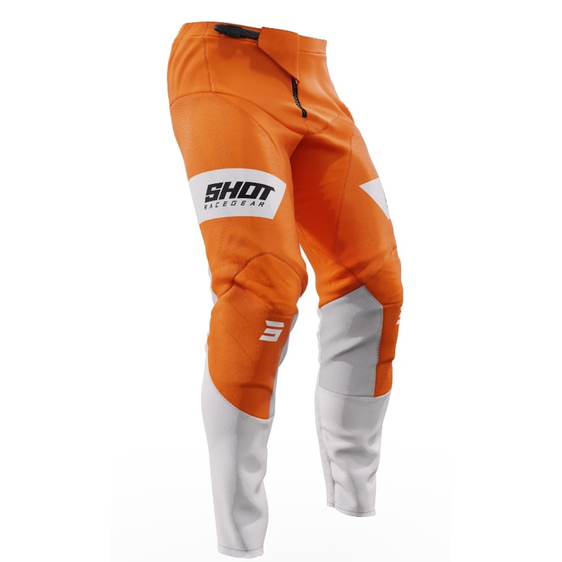 Shot Contact Scope motocross nadrág fehér-narancssárga kiárusítás