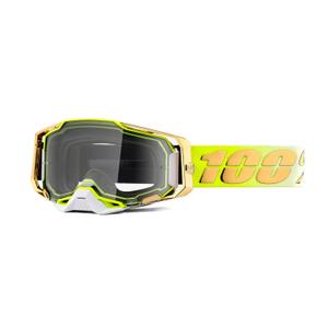 100% ARMEGA Feelgood motocross szeüveg arany (átlátszó plexi)