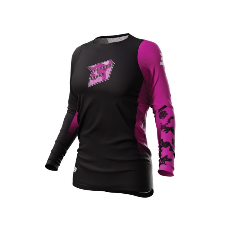 Shot Contact Shelly 2.0 női motocross mez fekete-rózsaszín kiárusítás