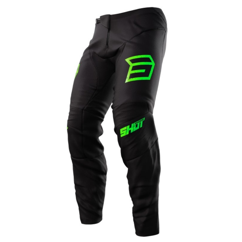 Shot Devo Army motocross nadrág fekete-zöld kiárusítás