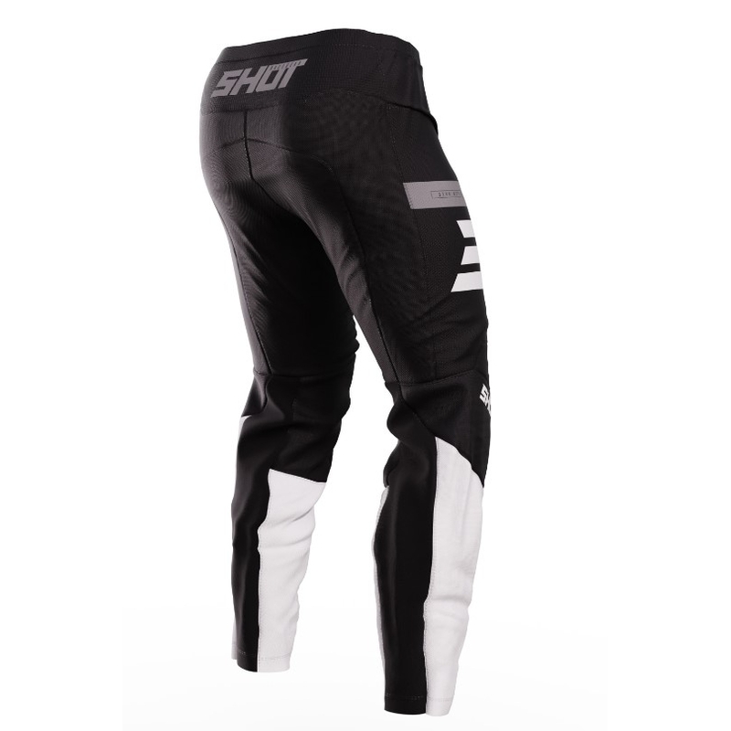 Shot Devo Reflex motorcross nadrág fekete-fehér kiárusítás