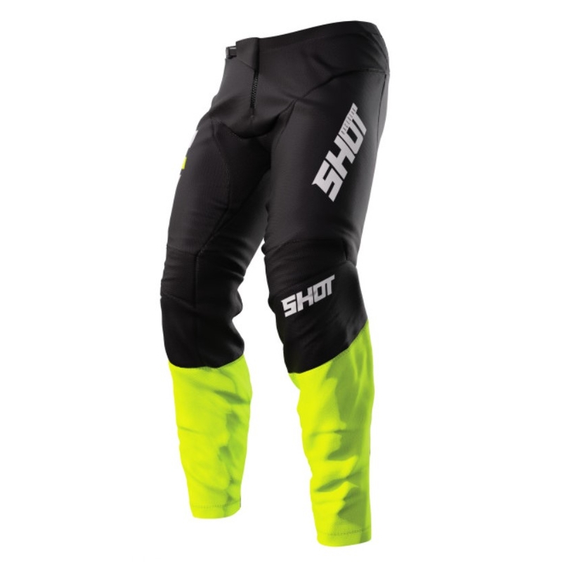 Shot Devo Reflex motocross nadrág fekete-fluo sárga kiárusítás