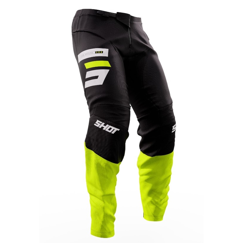 Shot Devo Reflex motocross nadrág fekete-fluo sárga kiárusítás